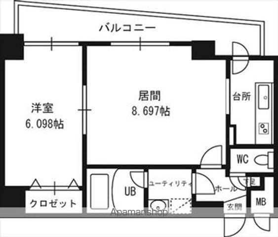 フォレスト円山の間取り写真