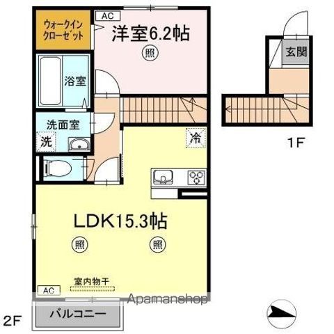 アゼリアの間取り写真