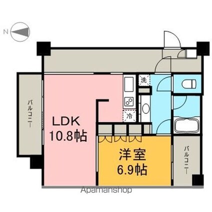 ＩＺＵＭＩ　Ⅰ[1LDK/60.32m2]の間取図