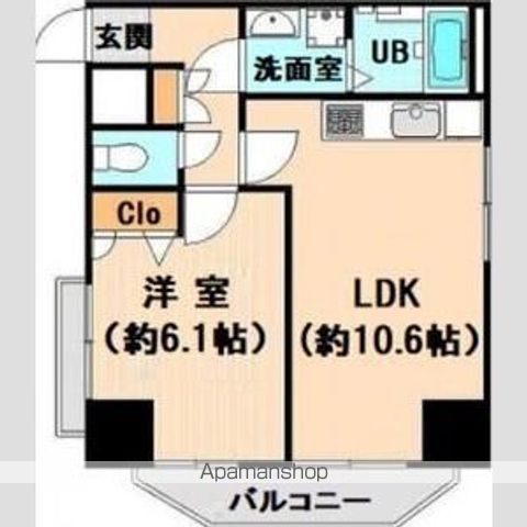 【ＧＥＮＯＶＩＡ浅草駅前ＳＫＹＧＡＲＤＥＮの間取り】