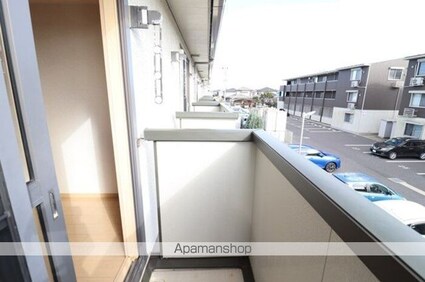 アーバンヒルズかしま　Ⅱ[1R/33.78m2]のバルコニー