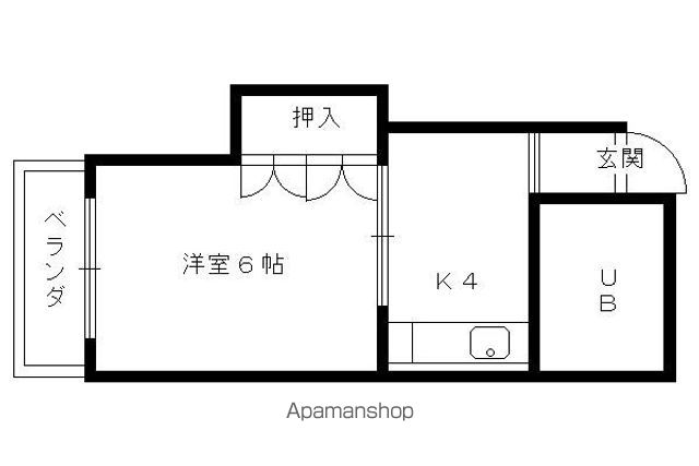 カマラードふじの間取り写真