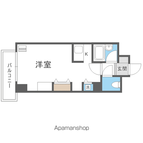 アブニール桑園の間取り写真