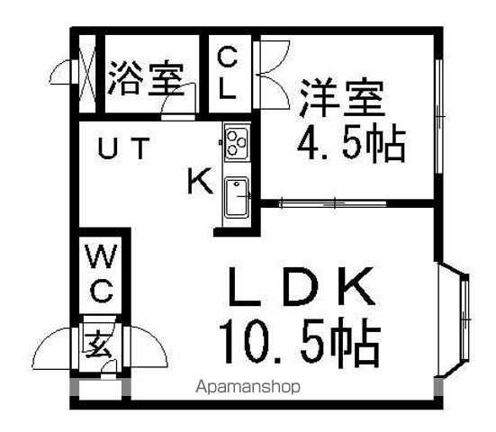 セントポーリア六番館の間取り写真