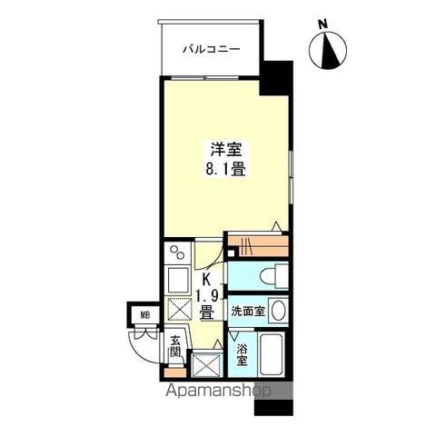 ガーラプレイス新宿御苑の間取り写真