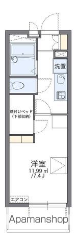レオパレス菊井の間取り写真