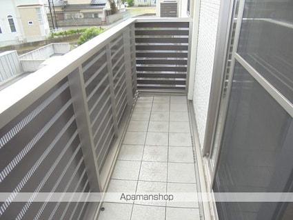 エレガント桐[2LDK/69.03m2]のバルコニー