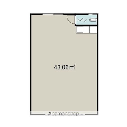 グリーンハウス[事務所/44.72m2]の間取図