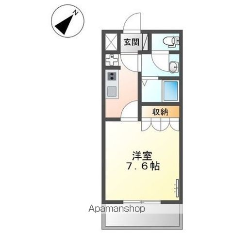 アビエスIの間取り写真