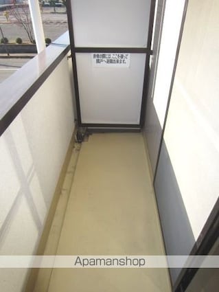 アパートメント松田北館（Ａ）[1K/38m2]のバルコニー
