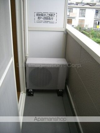 ワイズアクアーリオ[1K/24.59m2]のバルコニー