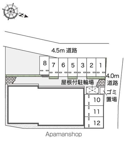 レオネクスト紫石 106 ｜ 山梨県甲府市千塚４丁目2-17（賃貸アパート1K・1階・35.23㎡） その11