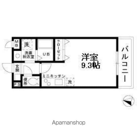 シャルマンSの間取り写真