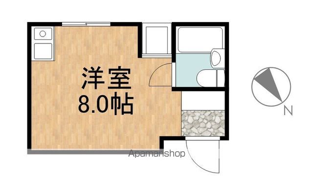 京町ロータリービルの間取り写真
