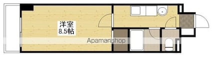 ミーニュ・カーザ[1K/29.18m2]の間取図