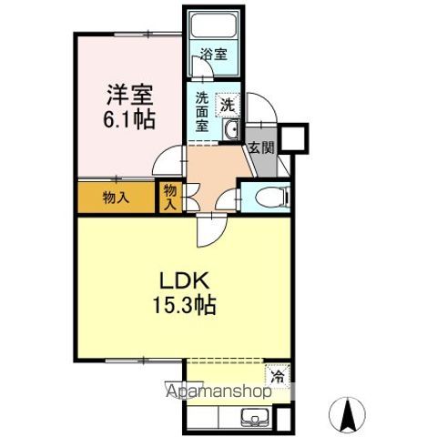 ルーエ山鼻の間取り写真