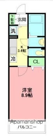 シエルグランTOKAIの間取り写真