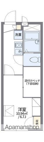 レオパレスＵＲＩＷＡＲＩ 104｜大阪府大阪市平野区瓜破７丁目(賃貸アパート1K・1階・19.87㎡)の写真 その2