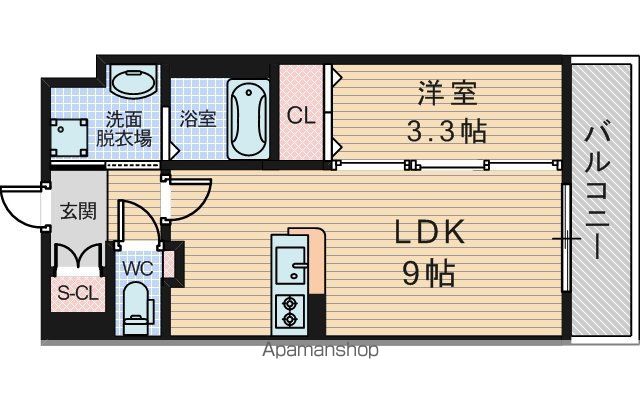 GRAN PASEO 新大阪の間取り写真