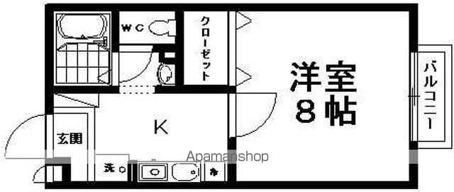 コンフォールの間取り写真