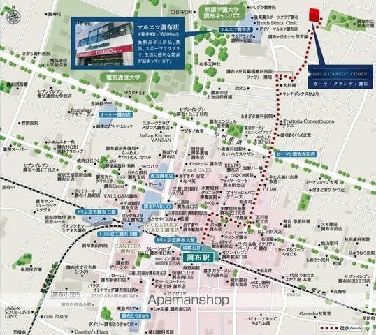 ガーラ・グランディ調布の周辺写真