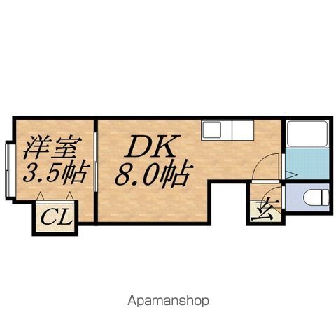 ルーブル南5条の間取り写真