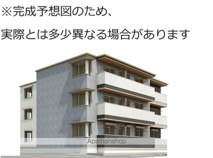 （仮称）ＤーＲＯＯＭ中島[1LDK/46.34m2]の外観