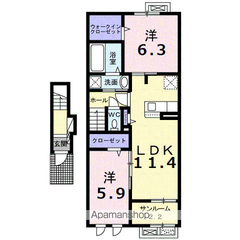 間取り：202024244550