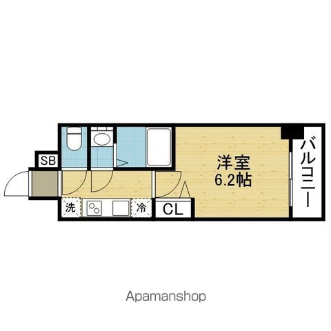 プレリス北巽駅前ラバルスの間取り写真