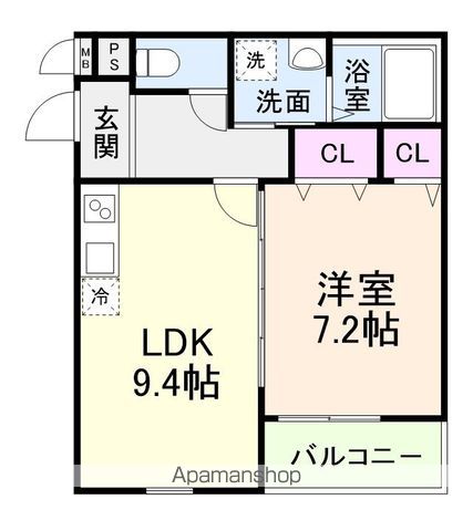 フジパレス今川I番館の間取り写真