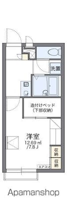 レオパレスアネトス[1K/21.81m2]の間取図