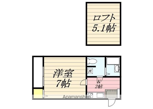 ピュア箱崎拾番館の間取り