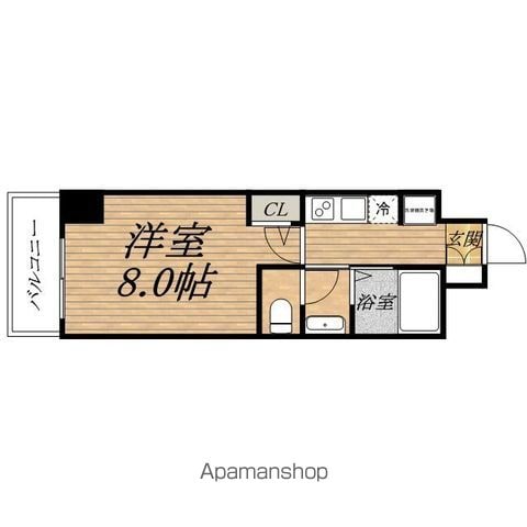 ミュプレ北浜EASTの間取り写真