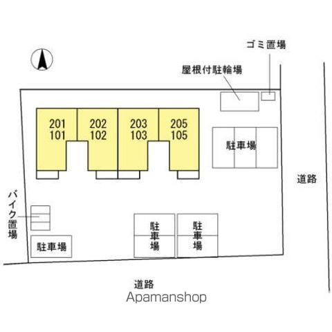 パークサイドグリーン 203 ｜ 東京都昭島市美堀町３丁目17-4（賃貸アパート1LDK・2階・31.83㎡） その25