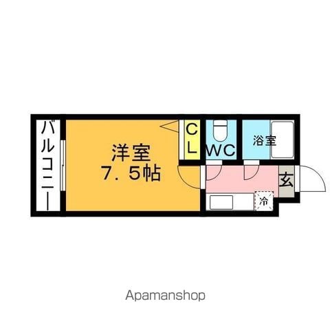 ウィザード九工大前の間取り写真