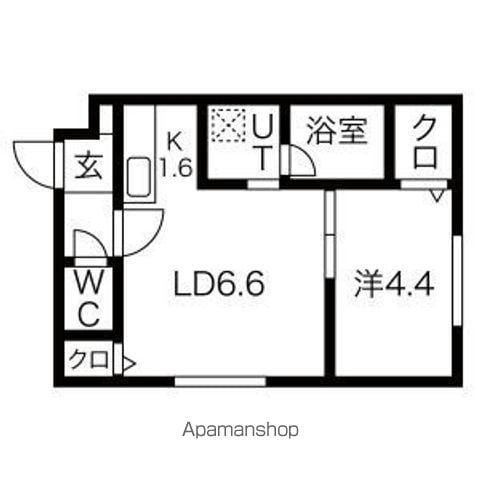 ロコベルソ月寒東の間取り写真