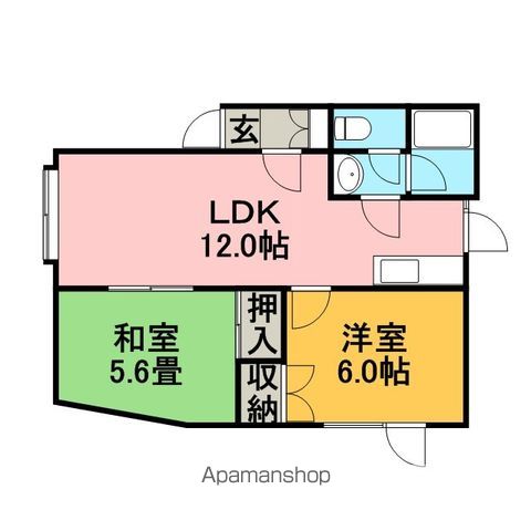 ノースエイトKYの間取り写真