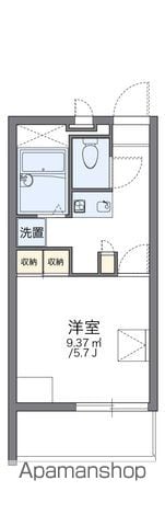 レオパレスパークヒルアオキの間取り写真