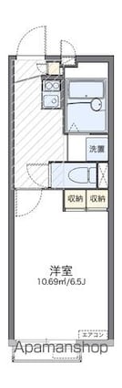 レオパレス宮本相久[1K/21.11m2]の間取図