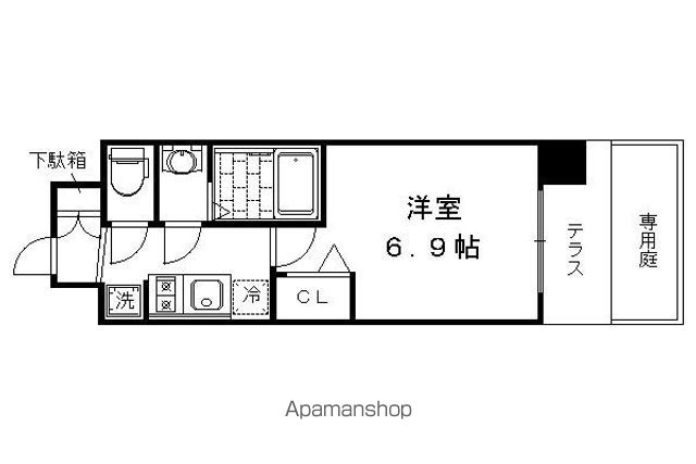 プレサンスTHE KYOTO 華苑の間取り写真
