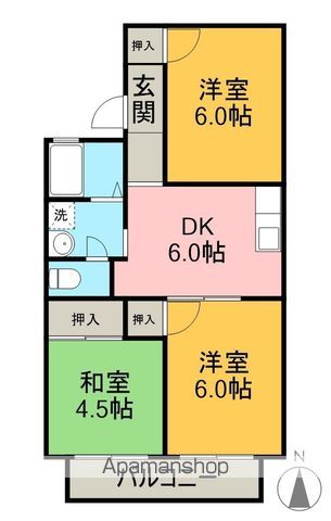 セントラル南の間取り写真