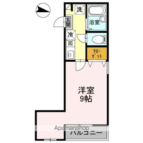 アルカディア越谷の間取り写真