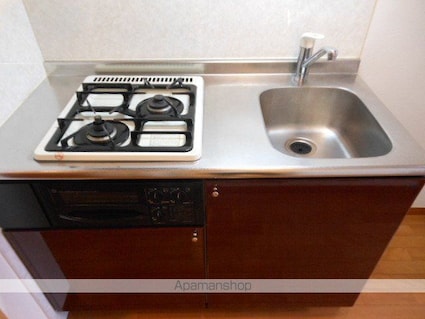 東京都港区芝３丁目[1K/22.4m2]のキッチン