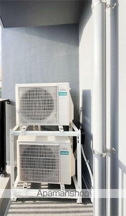 ＺＯＯＭ信濃町[2K/33.9m2]のバルコニー