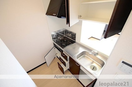 レオネクスト段々[1K/30m2]のキッチン