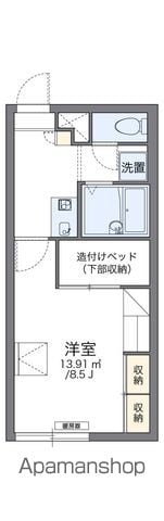 レオパレスW Westの間取り写真