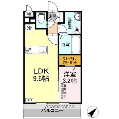 アイリスコート七右衛門の間取り写真