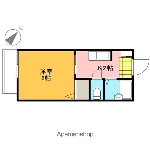 クレール五月が丘の間取り写真