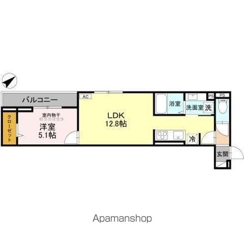 DーROOM中町PJ IIIの間取り写真