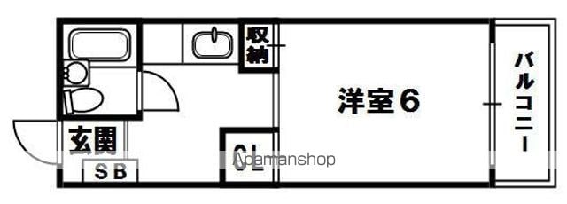 SRマンションIの間取り写真